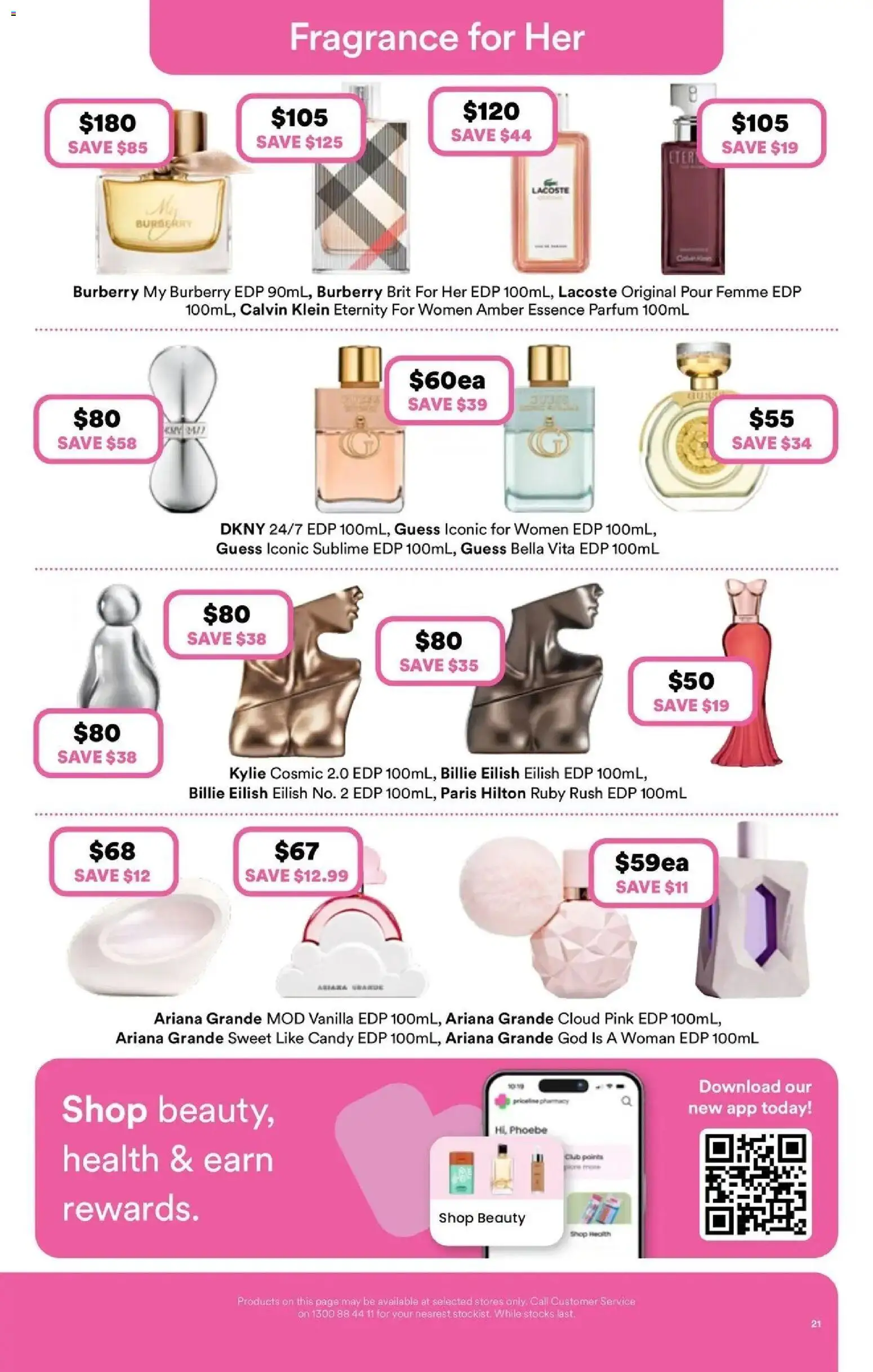 Priceline Pharmacy catalogue - valid from 08.04.2026 | Page: 21 | Products: Fragrance