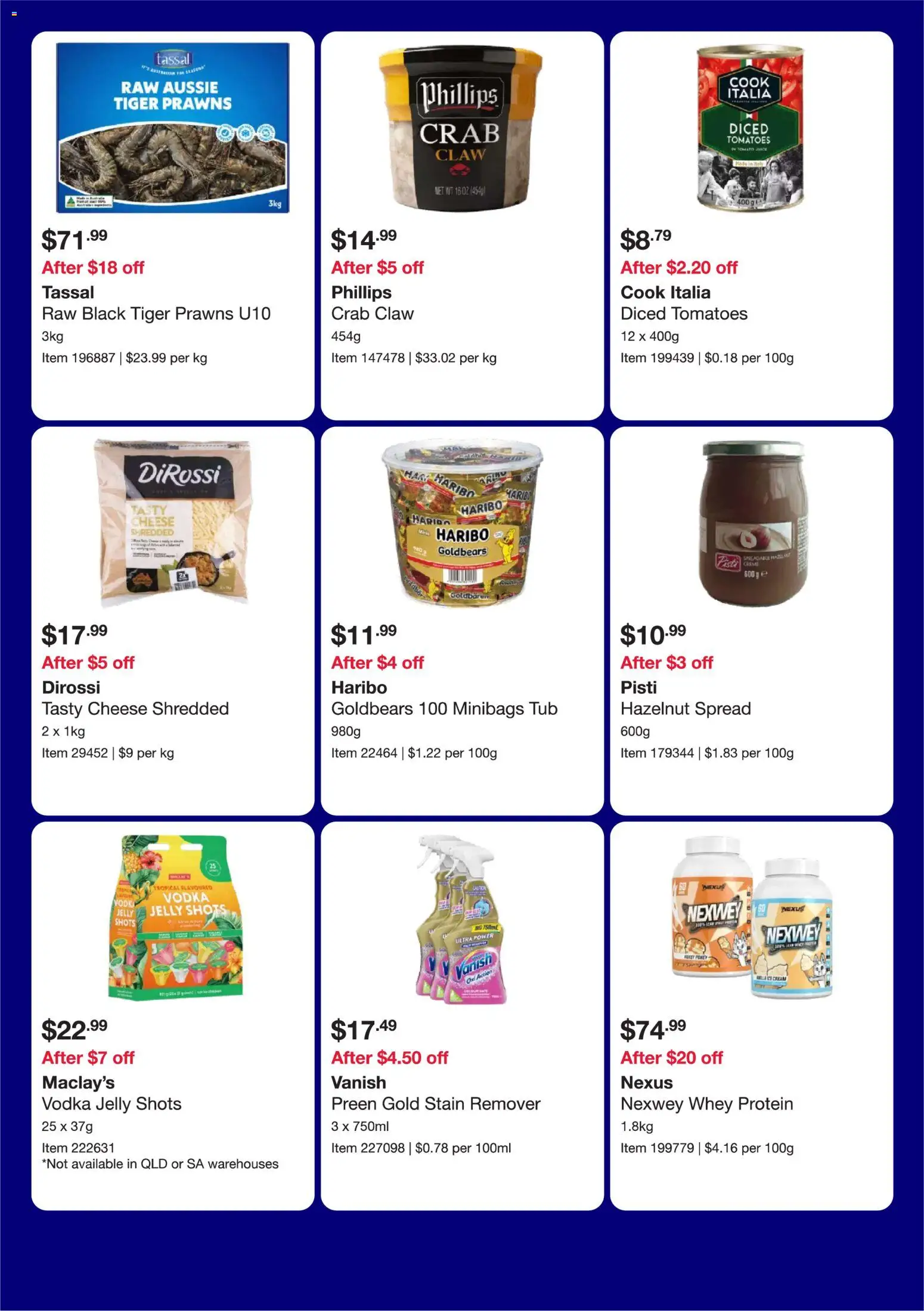 Costco catalogue - valid from 12.01.2026 | Page: 2 | Products: Juice, Stain remover, Prawns, Vodka