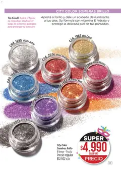 Vista previa Catálogo Amodil Campaña 3 válido desde el 01.03.2026 | Página: 31 | Productos: Maquillaje, Fijador, Brillo