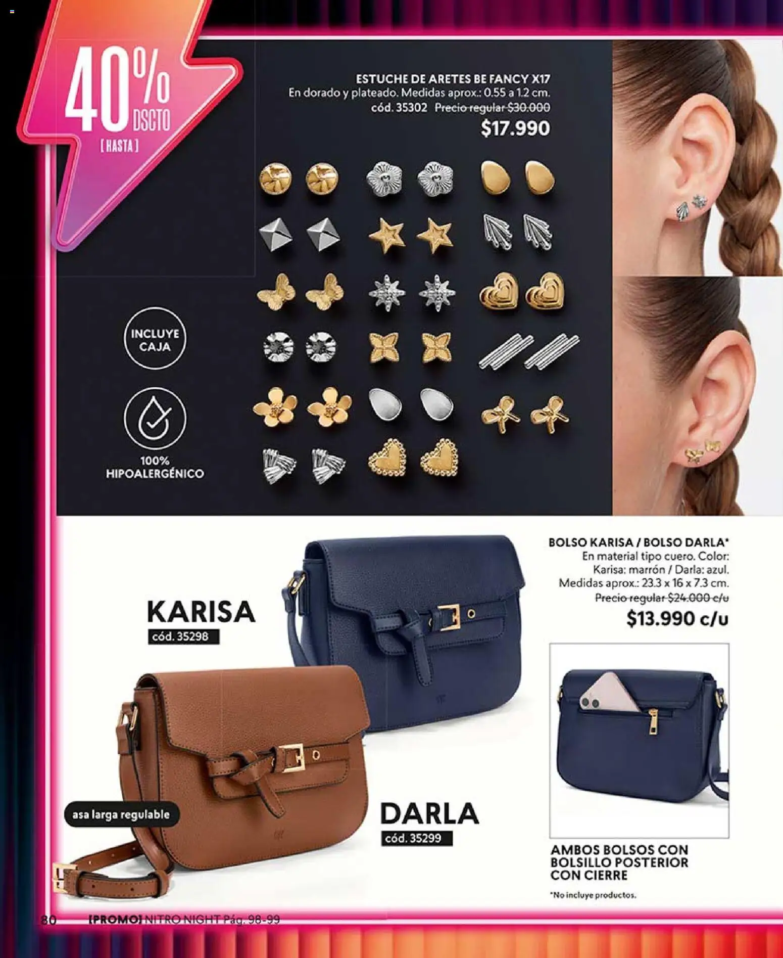 Catálogo CyZone Campaña 8 │ válido desde el 29.04.2026 | Página: 80 | Productos: Estuche, Caja, Bolso