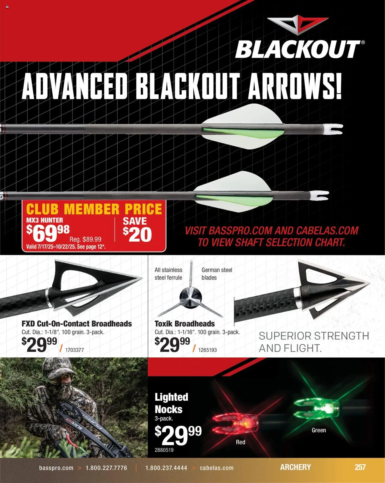 Cabela's Hunting Master 25 - valid from 11.08.2025 | Page: 257 | Products: Archery