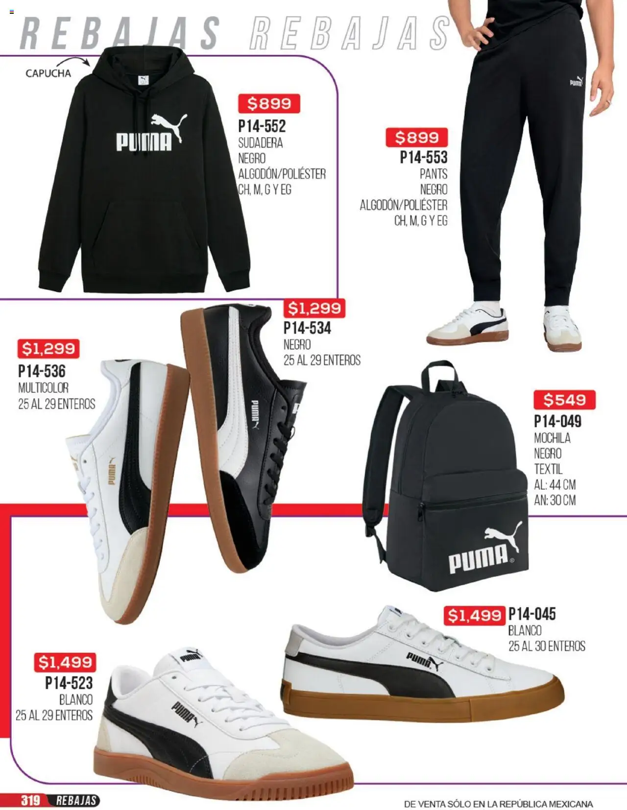 Nuevas ofertas de Cklass válidas en toda la República Mexicana desde el 23.06.2025. ¡Encuentra las mejores ofertas en Cklass catálogo Rebajas Sobre Ropa! | Página: 523 | Productos: Mochila, Sudadera, Pants