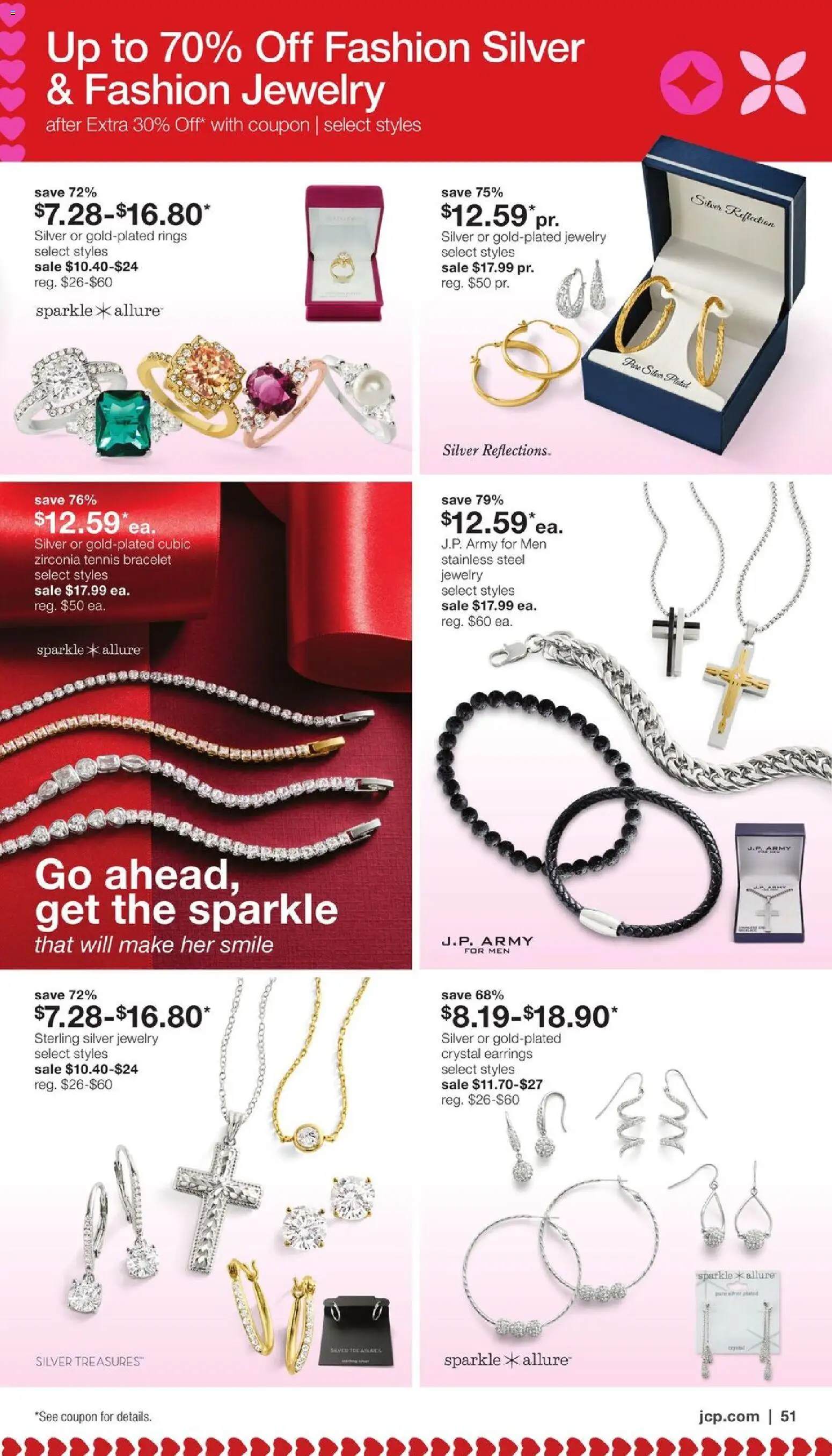 JCPenney Valentine’s Day Jewelry Sale - valid from 17.01.2026 | Page: 50