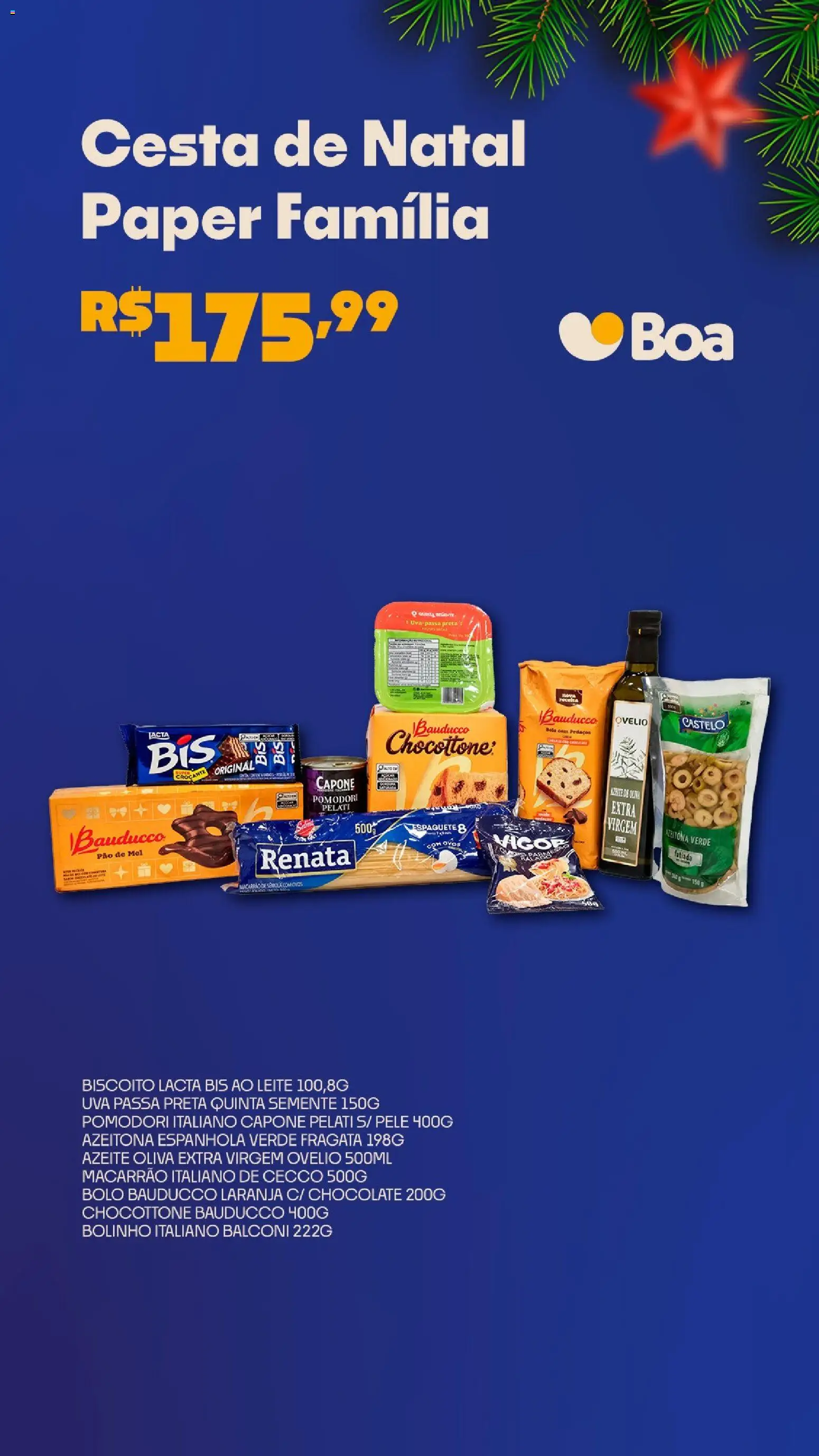 Boa Supermercados Folheto - válido de 09.12.2025 | Página: 7 | Produtos: Leite, Chocolate, Macarrão, Azeite