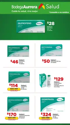 Nuevas ofertas de Bodega Aurrerá válidas en toda la República Mexicana desde el 14.08.2025. ¡Encuentra las mejores ofertas en Bodega Aurrerá - Folleto Precios Más Bajos Siempre! | Página: 10 | Productos: Caja, Tableta