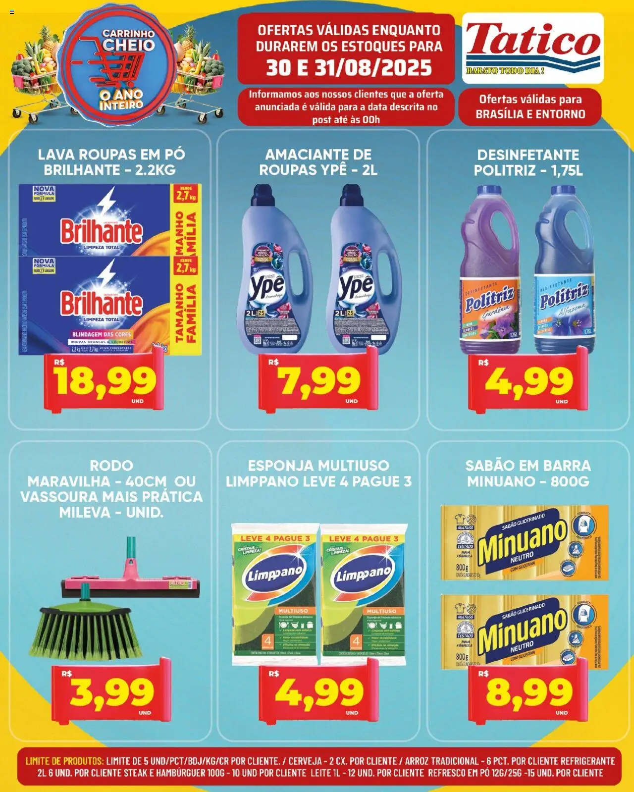 Tatico Folheto - válido de 01.09.2025 | Página: 34 | Produtos: Pó, Esponja, Sabão, Amaciante