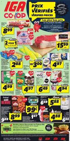 Preview of IGA flyer - New Brunswick from shop IGA valid from 07.08.2025