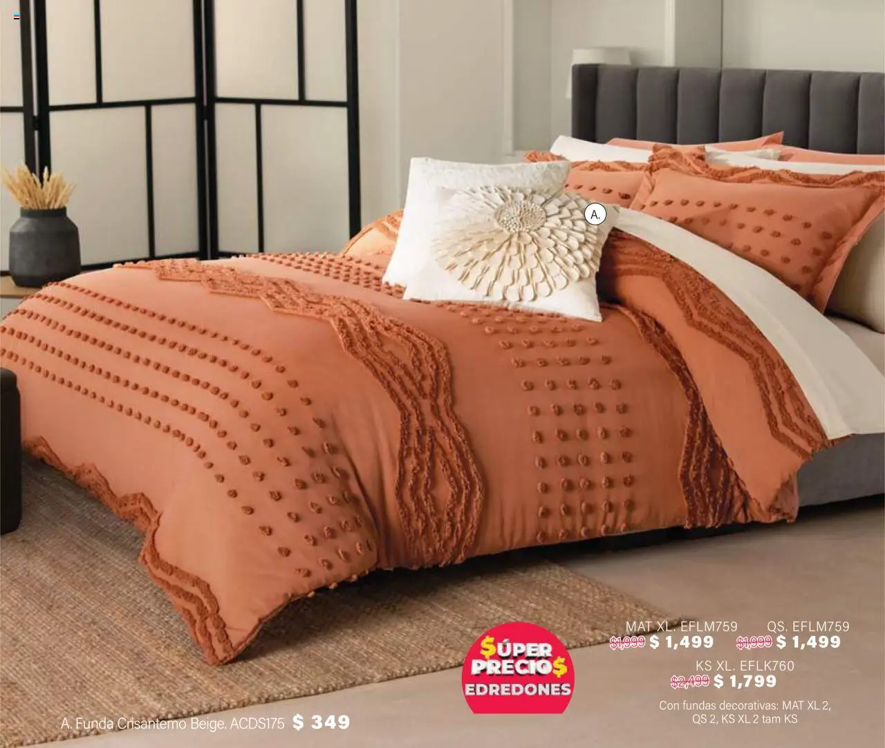 Nuevas ofertas de Colchas Concord válidas en toda la República Mexicana desde el 01.08.2025. ¡Encuentra las mejores ofertas en Colchas Concord - Catálogo! | Página: 245 | Productos: Funda