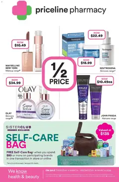 Preview of Priceline Pharmacy catalogue Gordon - valid from 05.03.2026