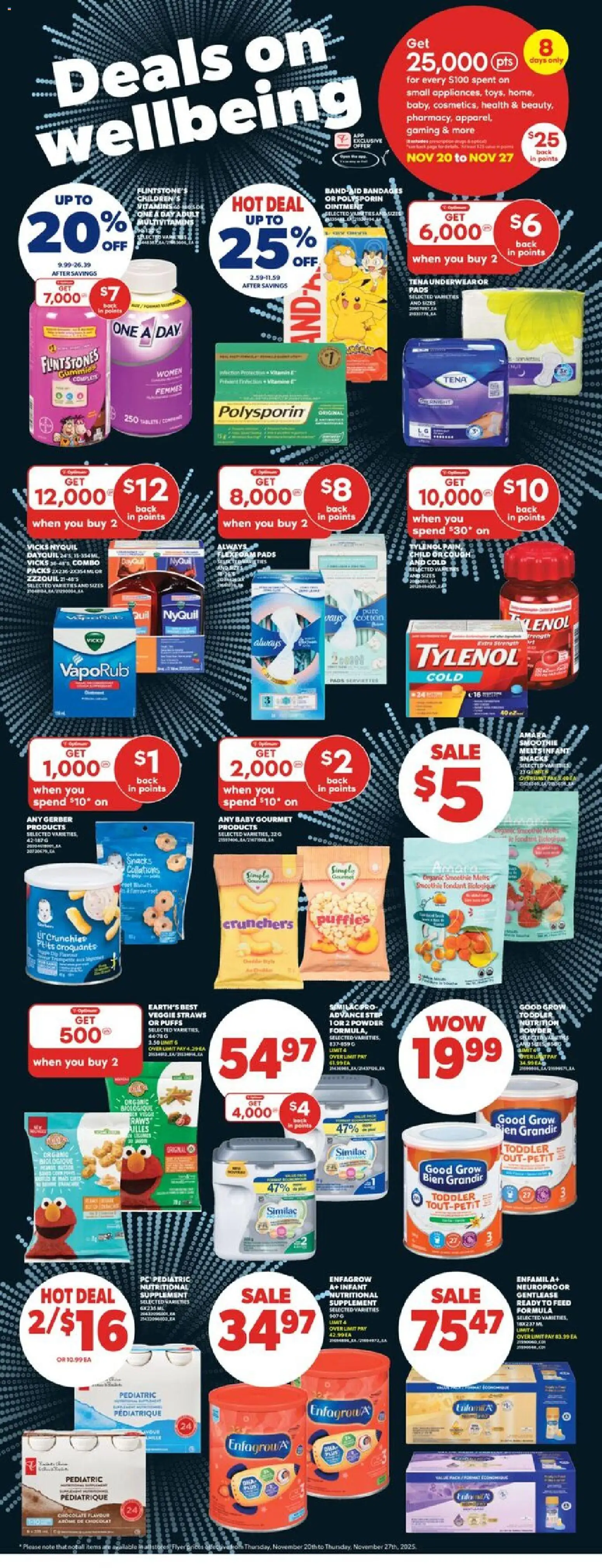 Real Canadian Superstore flyer valid from 20.11.2025 | Page: 44 | Products: PC, Powder, Chocolate
