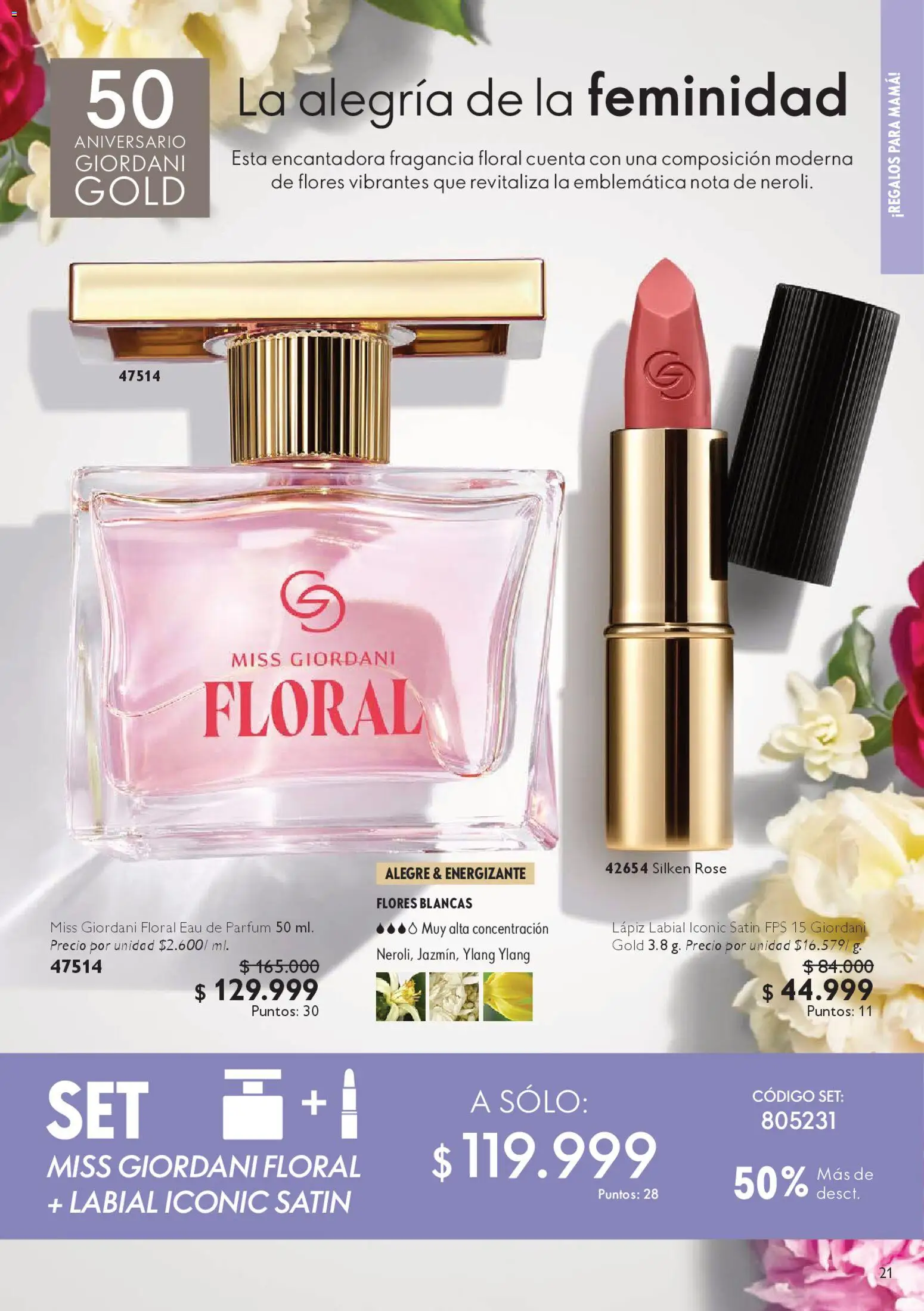 Oriflame revista - valida desde el 18.04.2026 | Página: 21 | Productos: Fragancia, Lápiz labial