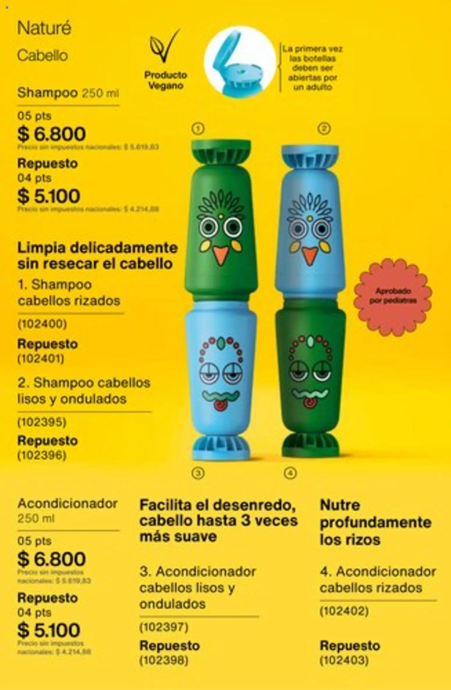Catálogo Natura Ciclo 16/2025 │ válido desde el 01.11.2025 | Página: 290 | Productos: Shampoo, Acondicionador