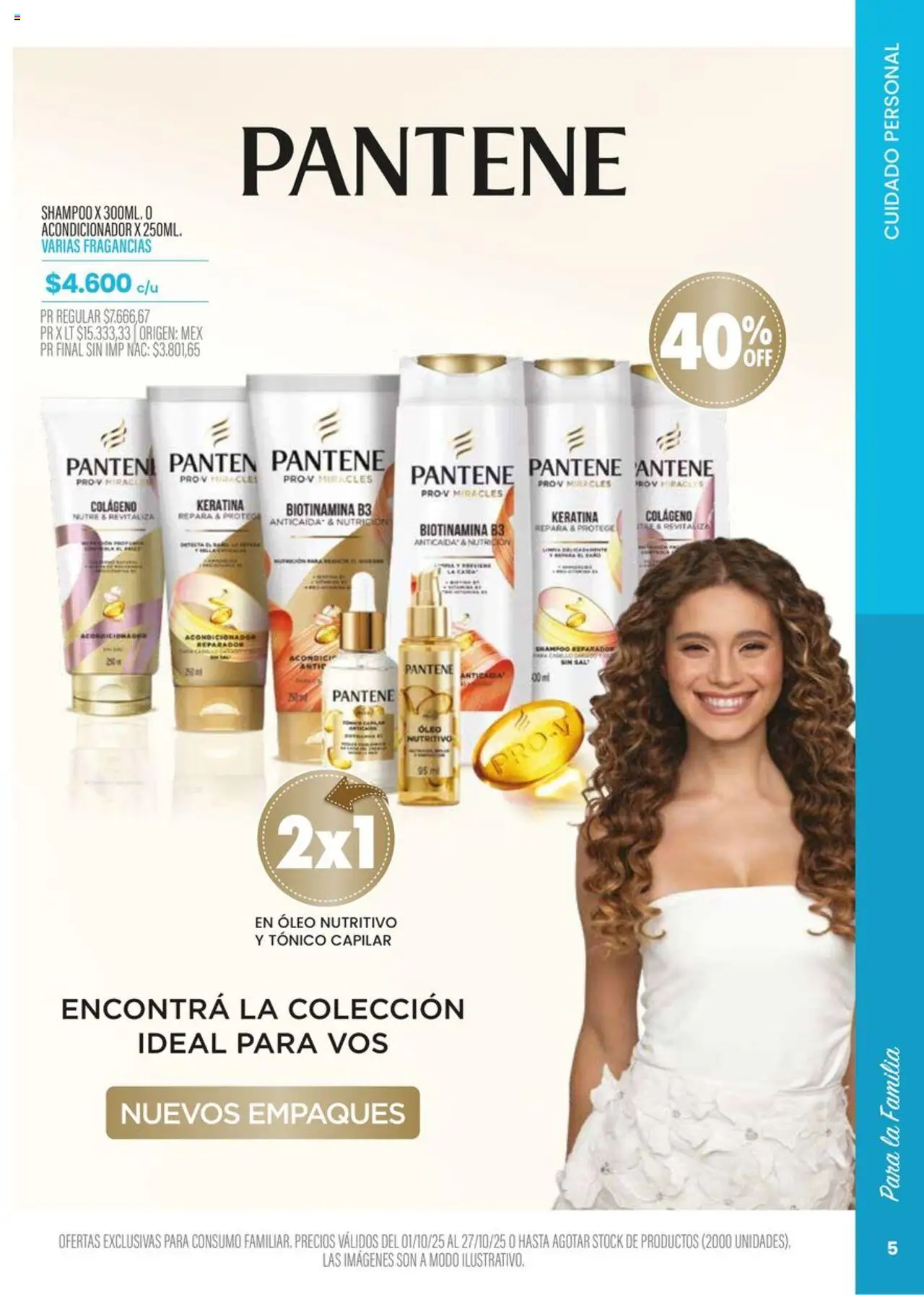 Pigmento catálogo │ válido desde el 01.10.2025 | Página: 5 | Productos: Cama, Shampoo, Acondicionador