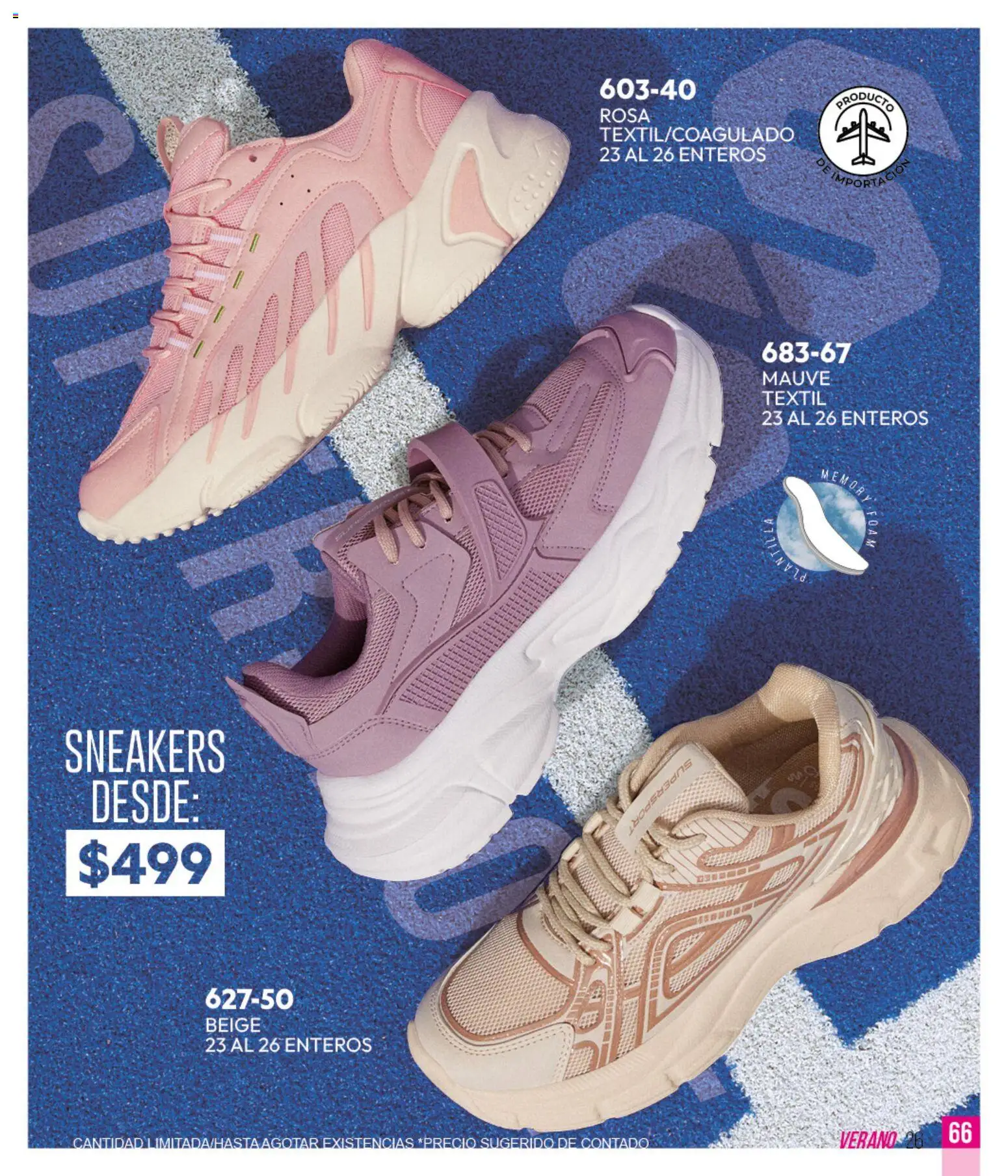 Nuevas ofertas de Cklass válidas en toda la República Mexicana desde el 05.03.2026. ¡Encuentra las mejores ofertas en Cklass catálogo Verano Sportbrands Dama! | Página: 67