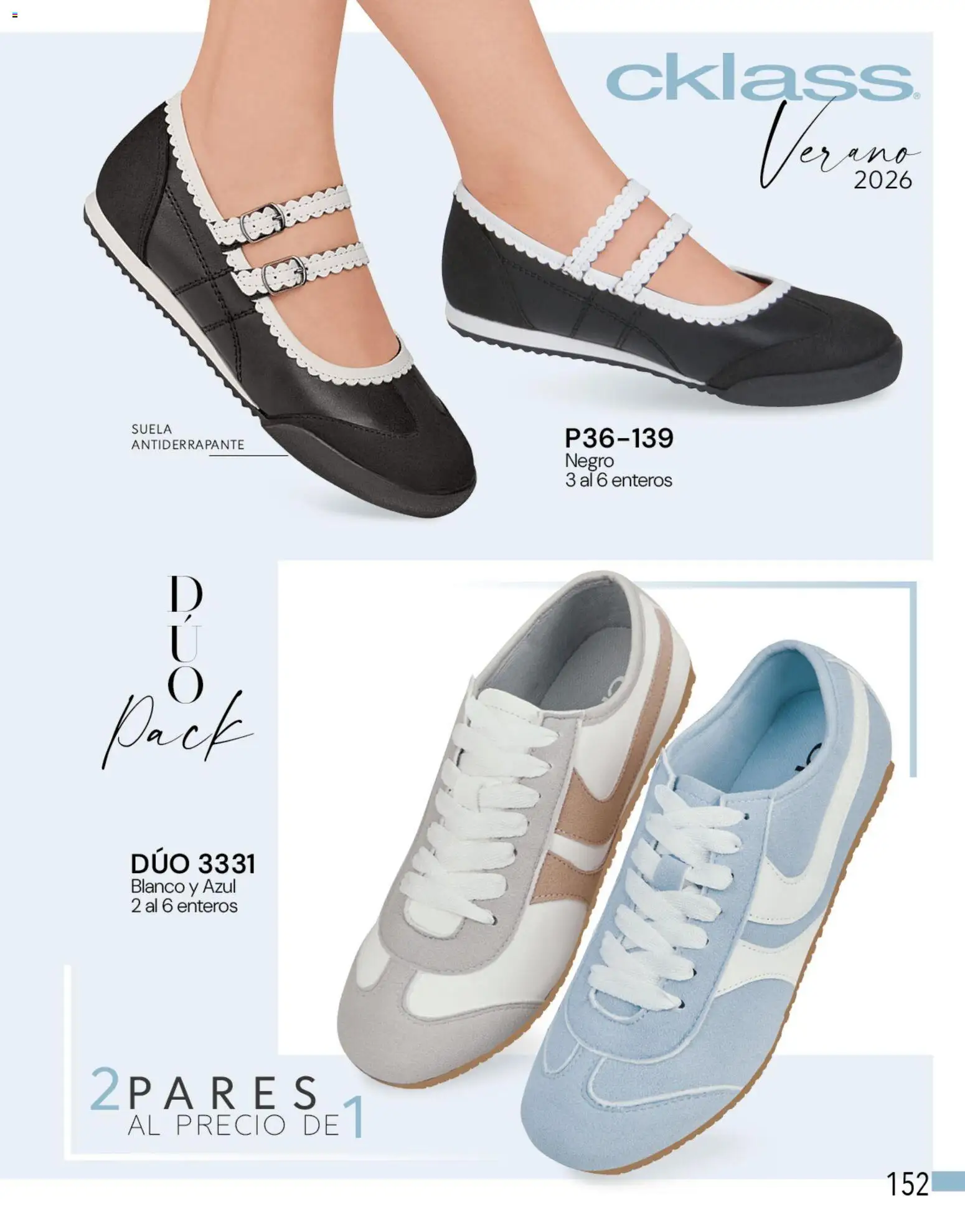 Nuevas ofertas de Cklass válidas en toda la República Mexicana desde el 05.03.2026. ¡Encuentra las mejores ofertas en Cklass catálogo Complemento Verano Ropa! | Página: 389