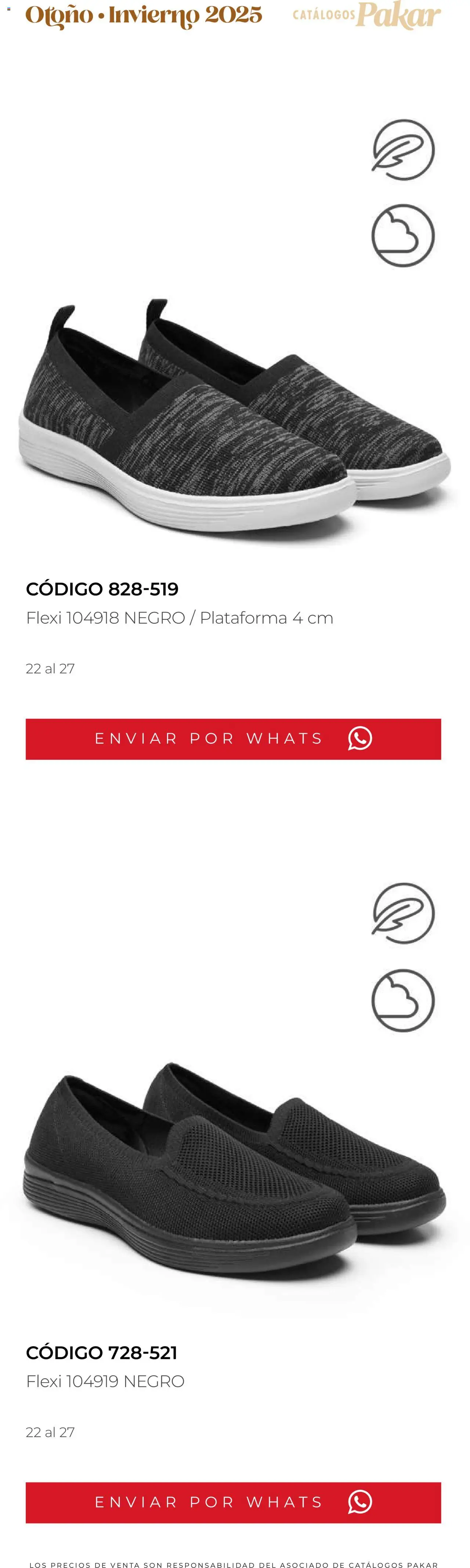 Nuevas ofertas de SC Pakar válidas en toda la República Mexicana desde el 10.10.2025. ¡Encuentra las mejores ofertas en SC Pakar - Catálogo Flexi otoño / invierno! | Página: 144