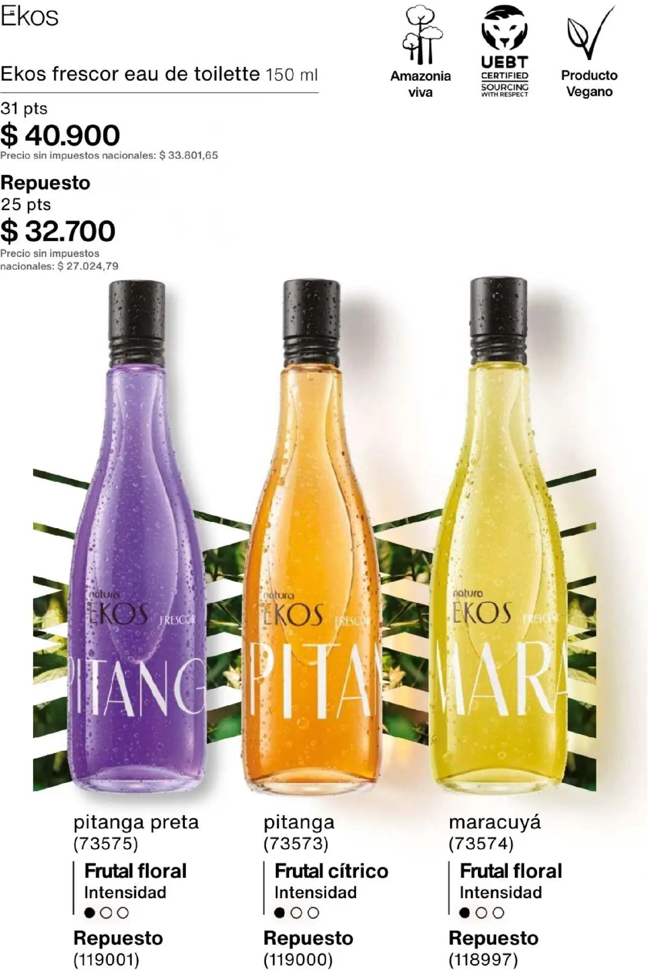 Natura - Catálogo Ciclo 15 │ válido desde el 01.10.2025 | Página: 82 | Productos: Eau de toilette