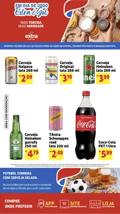 Extra - Ofertas de Mercado Viral Gol - Pré-Visualização do folheto da loja Extra, válido de 24.10.2025