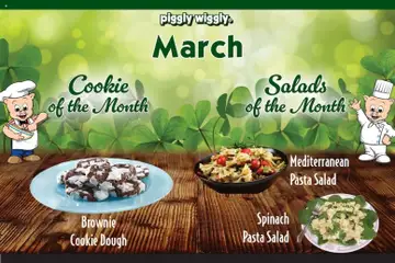 Preview of Piggly Wiggly weekly ads valid from 11.03.2026 | Page: 11 | Products: Spinach, Pasta, Salad