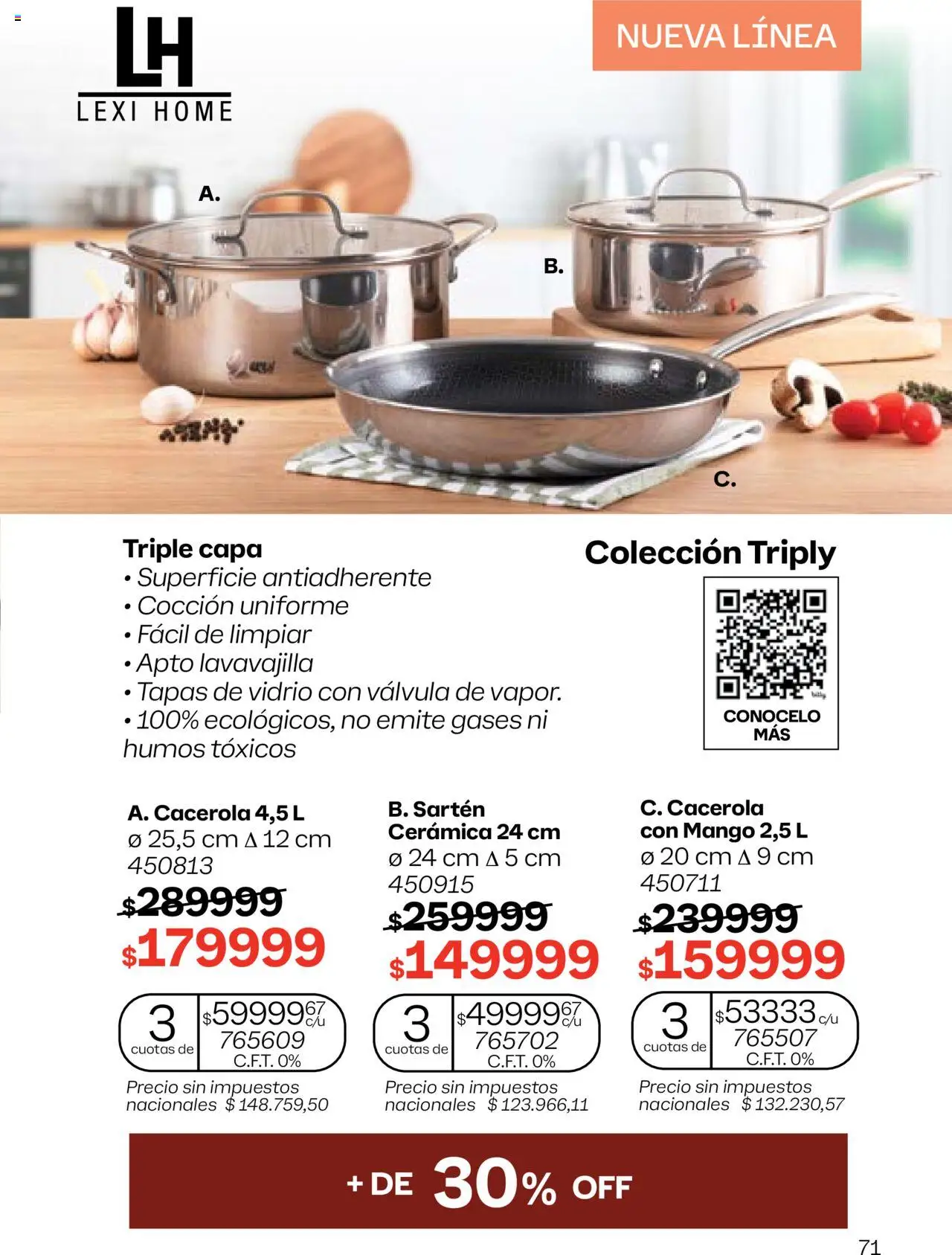Tupperware Folleto │ válido desde el 08.09.2025 | Página: 72 | Productos: Sartén, Mango