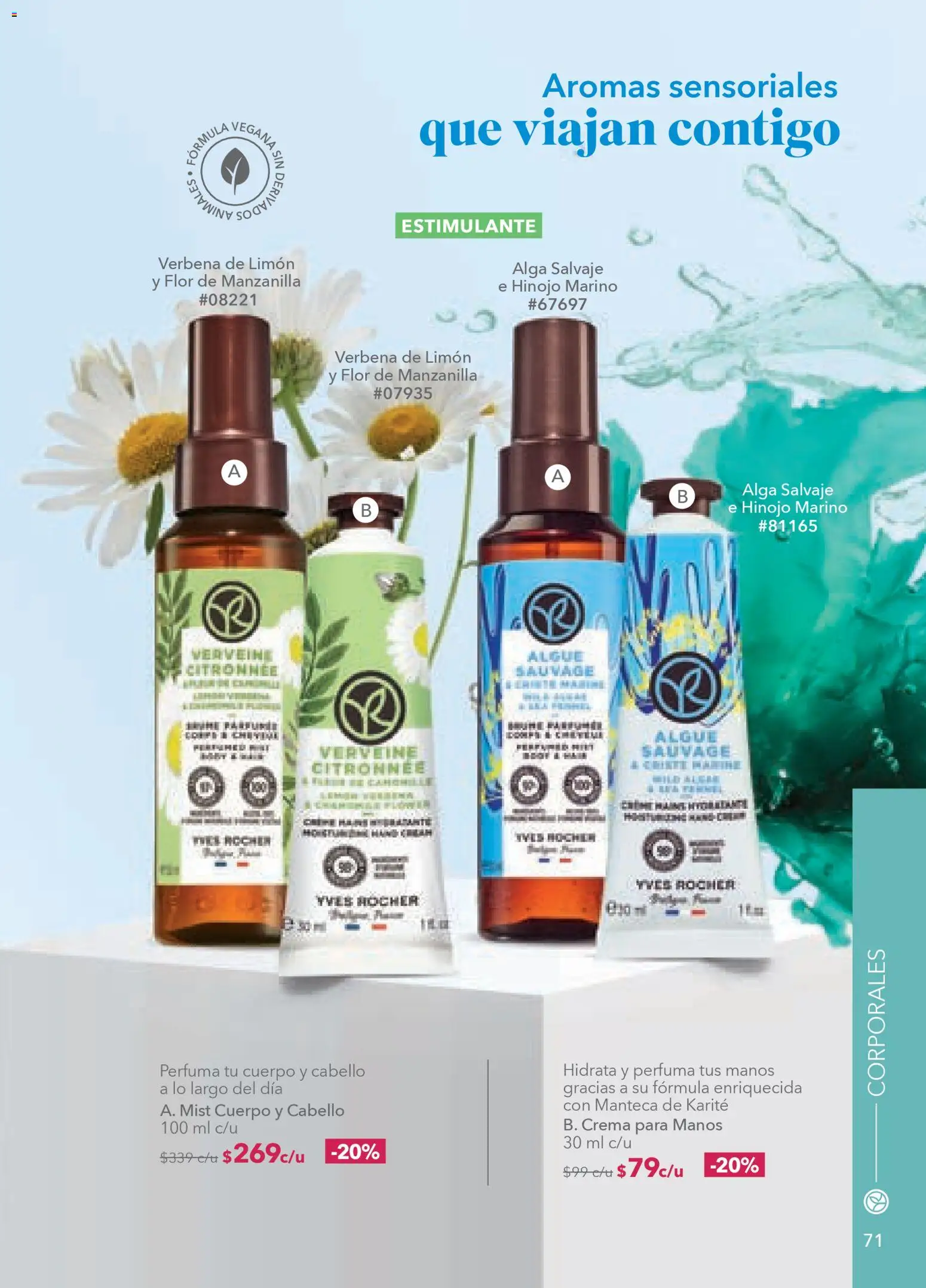 Nuevas ofertas de Yves Rocher válidas en toda la República Mexicana desde el 24.03.2026. ¡Encuentra las mejores ofertas en Yves Rocher campaña 5 2026! | Página: 73 | Productos: Crema, Hinojo, Limón