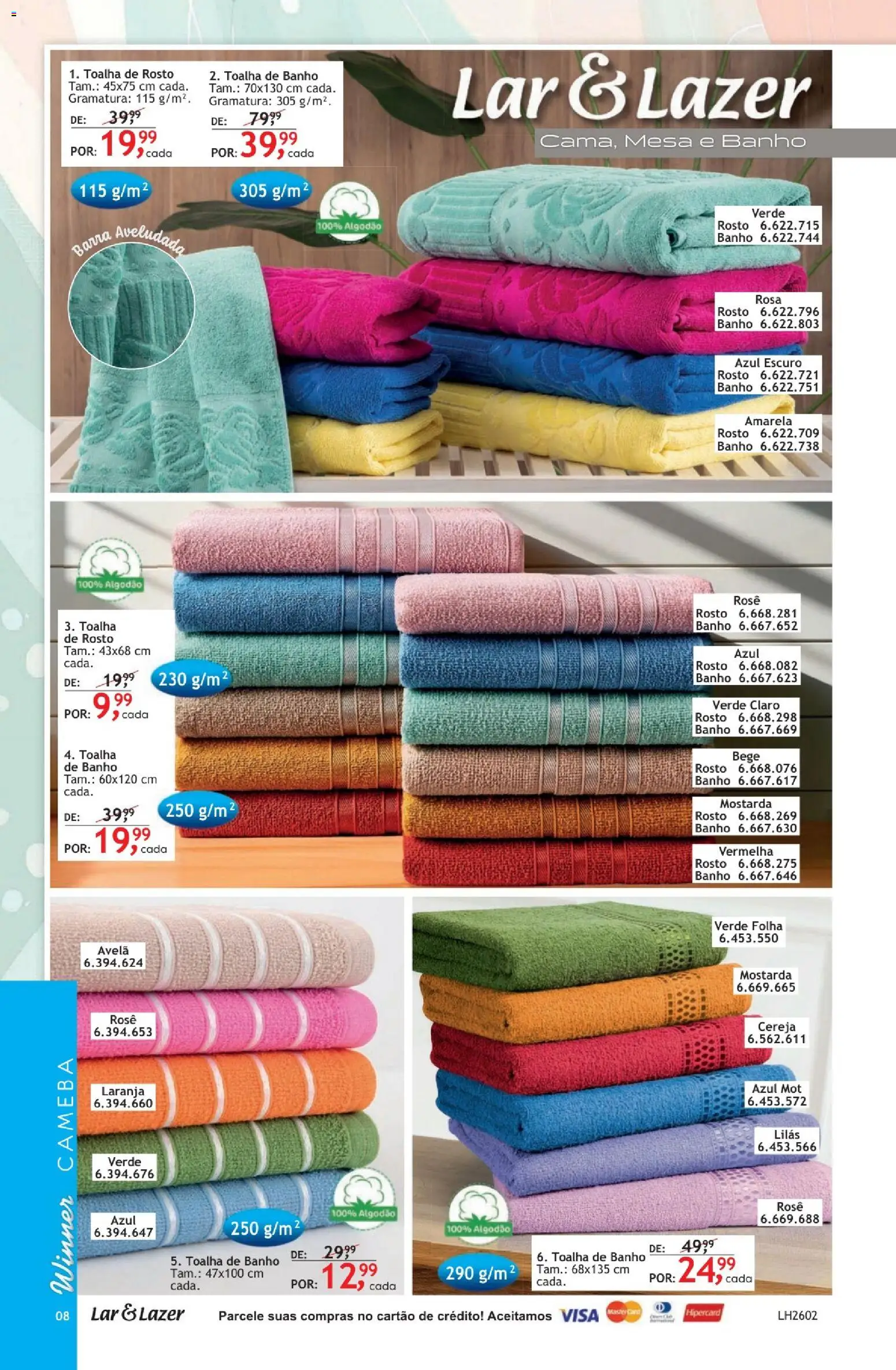 Quatro Estações Folheto - válido de 01.04.2026 | Página: 8 | Produtos: Cereja, Mesa, Algodão, Avelã