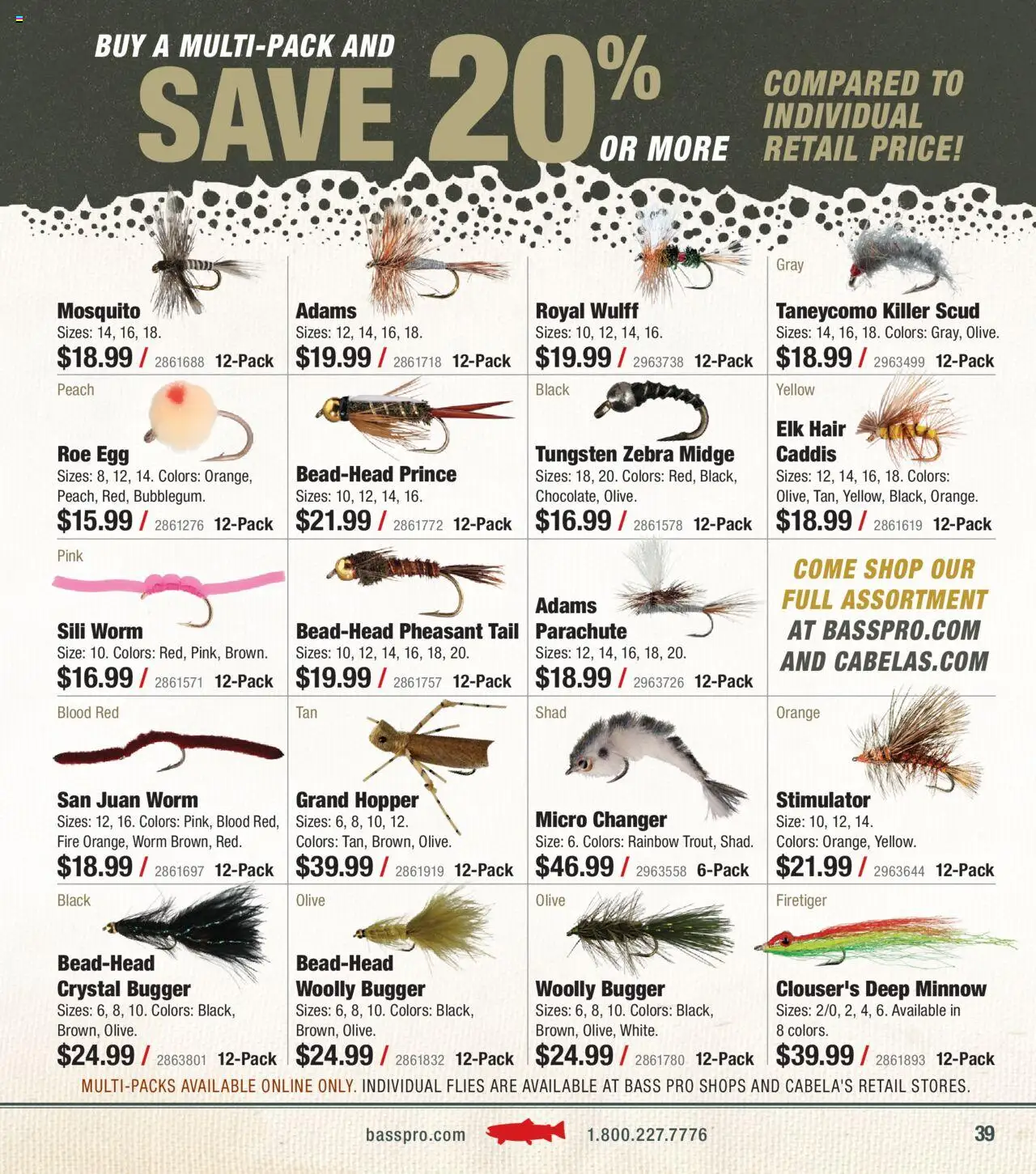 Cabela's Fly Fishing 25 - valid from 21.04.2025 | Page: 39 | Products: Peach