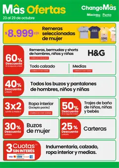 Vista previa Punto Mayorista catálogo válido desde el 23.10.2025 | Página: 11 | Productos: Ropa, Bermudas, Ropa interior, Medias