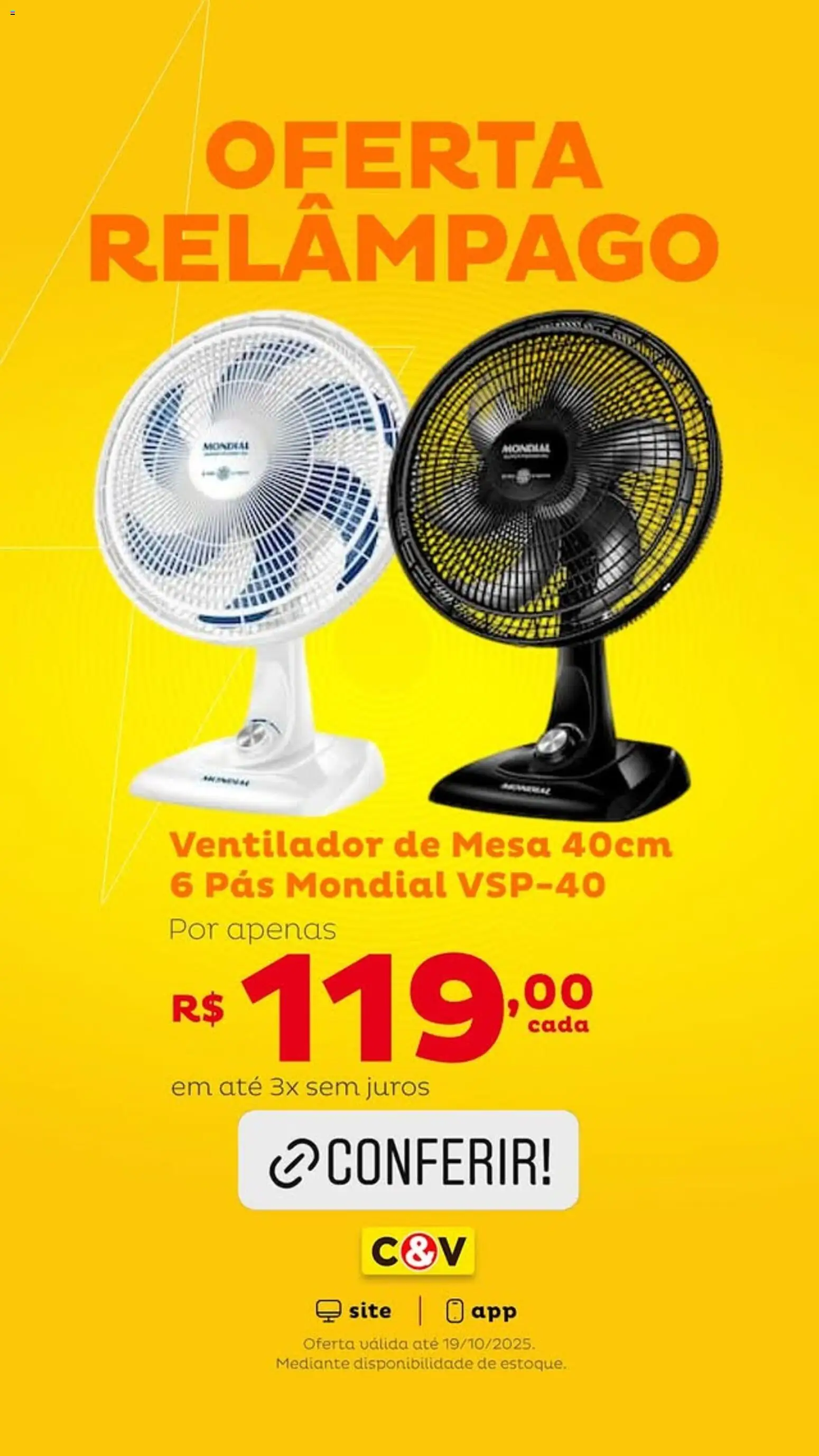 Casa e Video Folheto - válido de 22.10.2025 | Página: 2 | Produtos: Ventilador, Ventilador de mesa, Mesa
