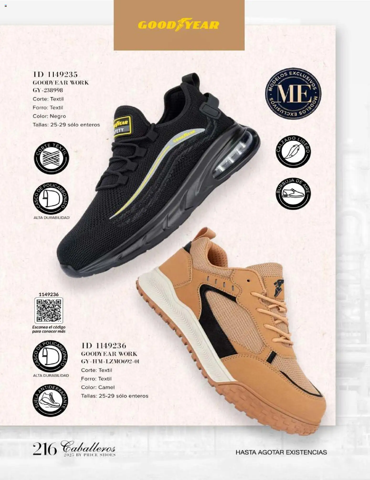 Nuevas ofertas de Price Shoes válidas en toda la República Mexicana desde el 26.11.2025. ¡Encuentra las mejores ofertas en Price Shoes catálogo Caballeros! | Página: 216