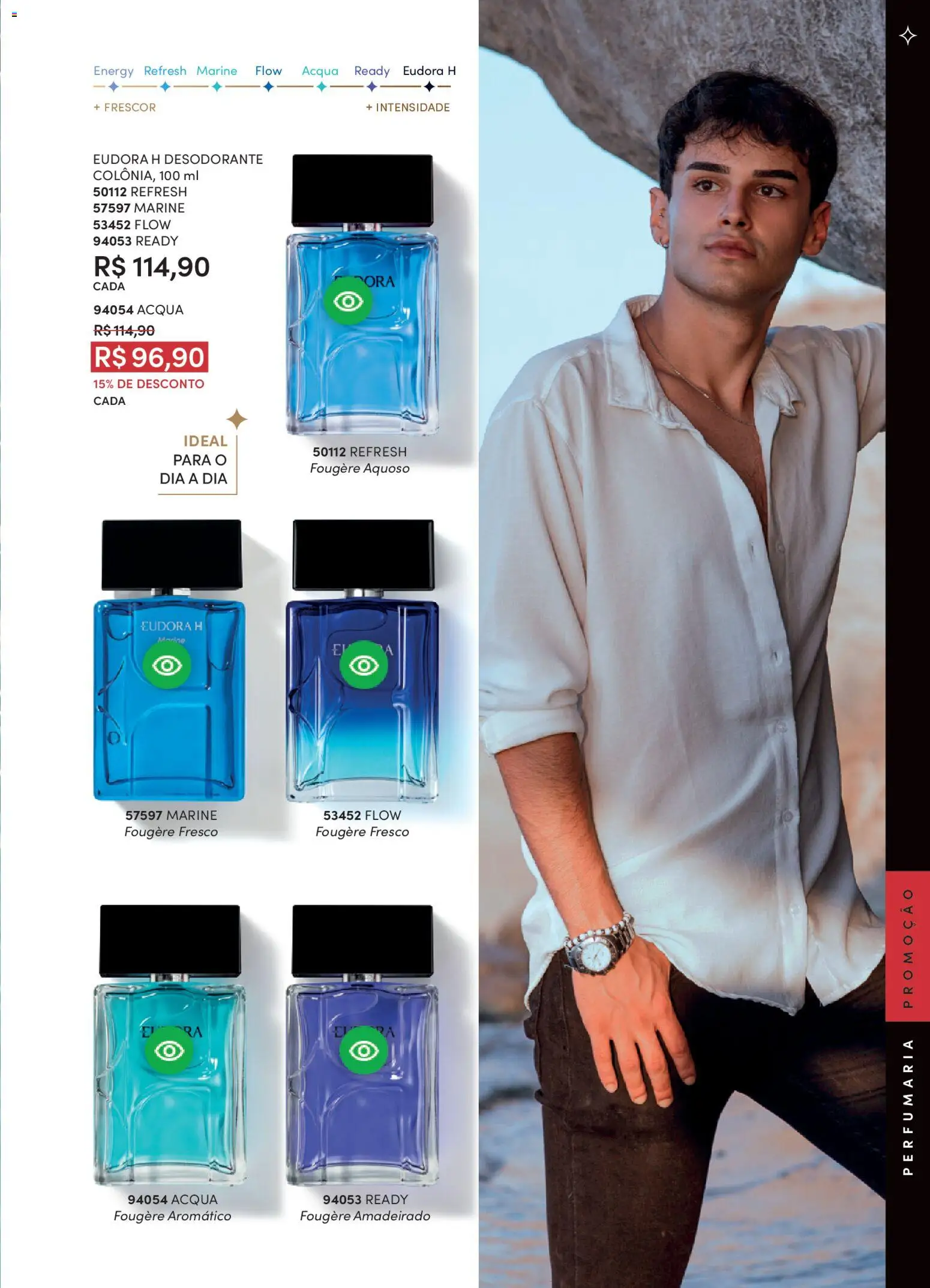 Eudora Folheto - válido de 19.02.2026 | Página: 111 | Produtos: Desodorante