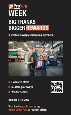 Preview of Home Depot weekly ads valid from 06.10.2025