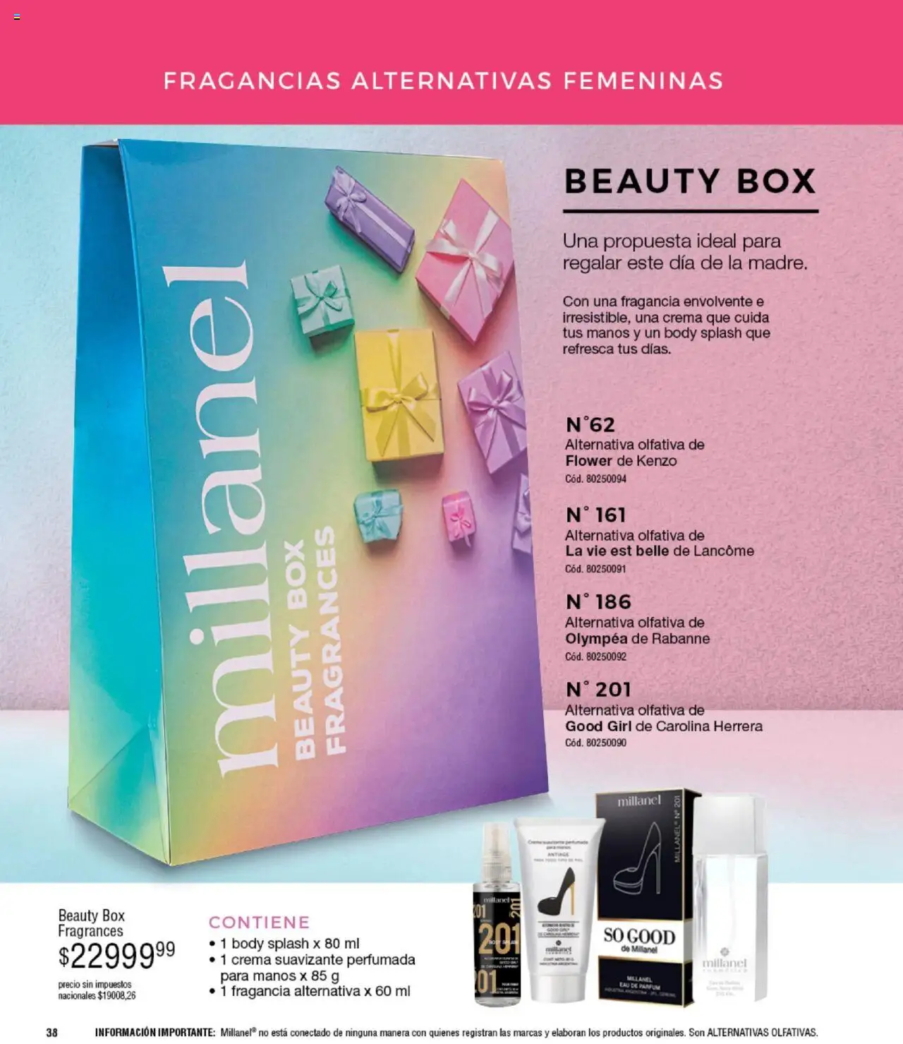 Millanel catálogo │ válido desde el 15.09.2025 | Página: 38 | Productos: Body, Fragancia, Suavizante, Crema