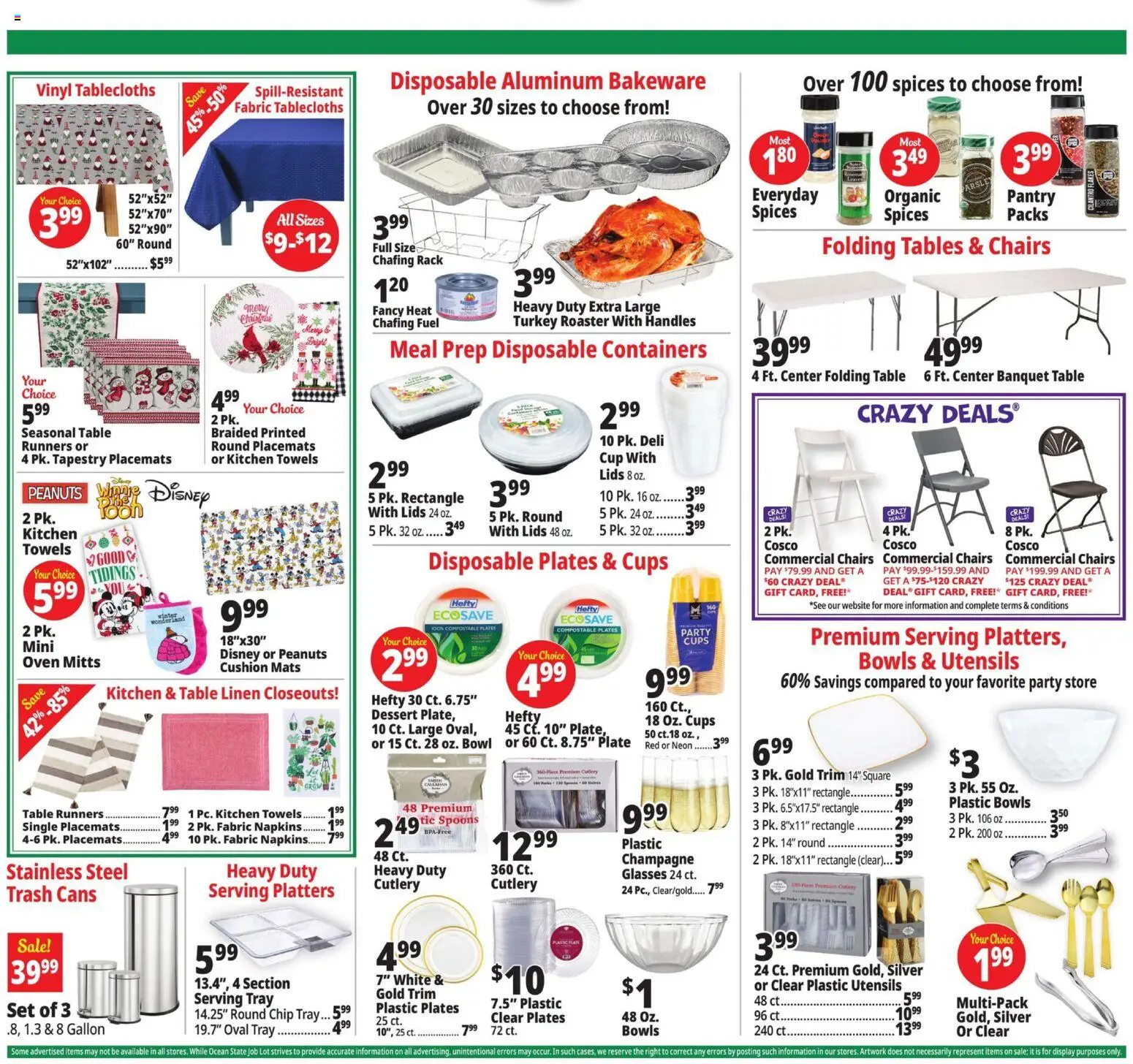 Ocean State Job Lot Weekly Ad - MA - valid from 18.12.2025 | Page: 8 | Products: Trim, Flakes, Cushion, Glasses