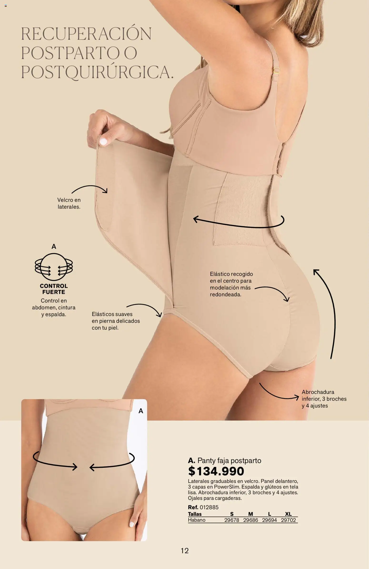 Leonisa revista - valida desde el 27.04.2026 | Página: 12 | Productos: Faja