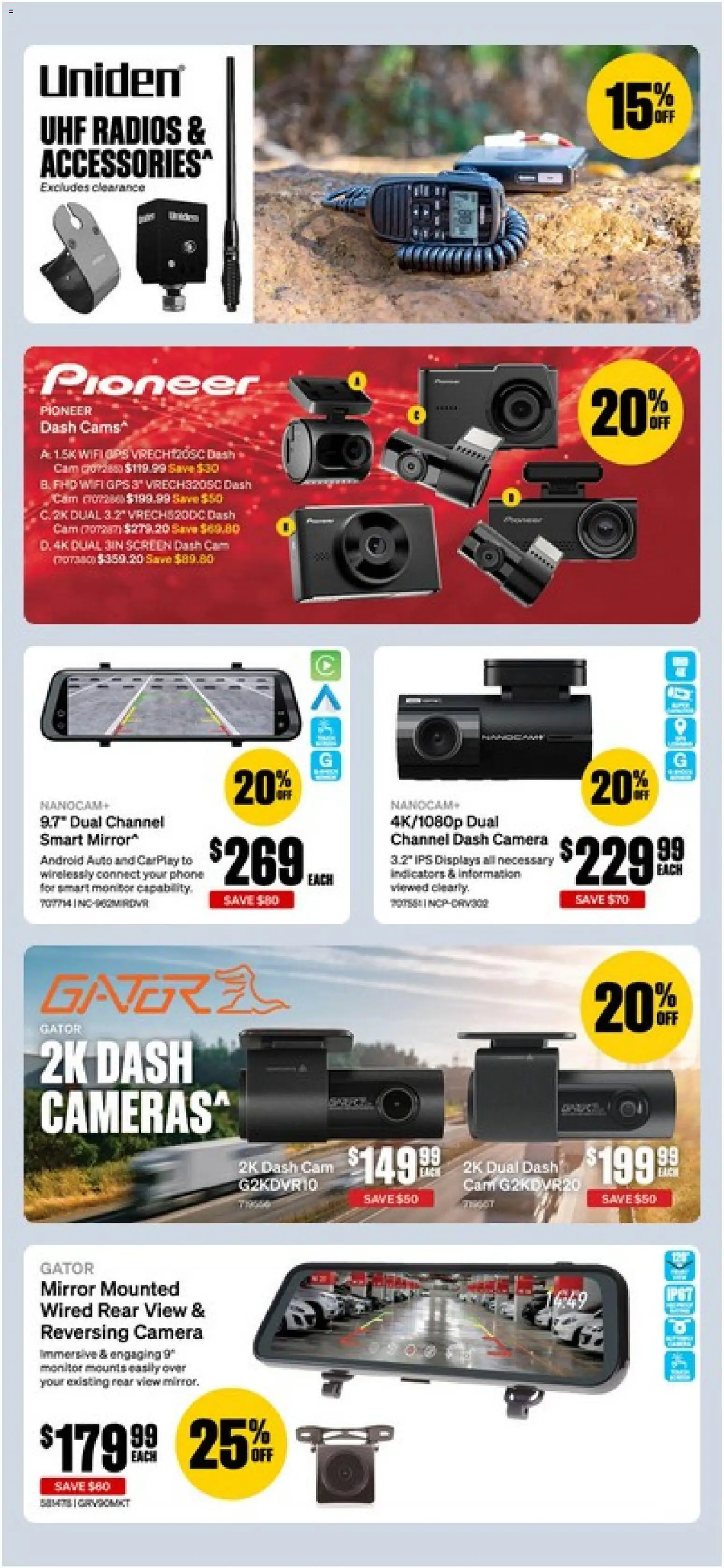 Supercheap Auto catalogue - valid from 21.01.2026 | Page: 49 | Products: Phone, Monitor, Camera, Screen
