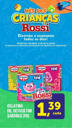 Rossi Supermercados - Ofertas da semana - Pré-Visualização do folheto da loja Rossi Supermercados, válido de 09.10.2025