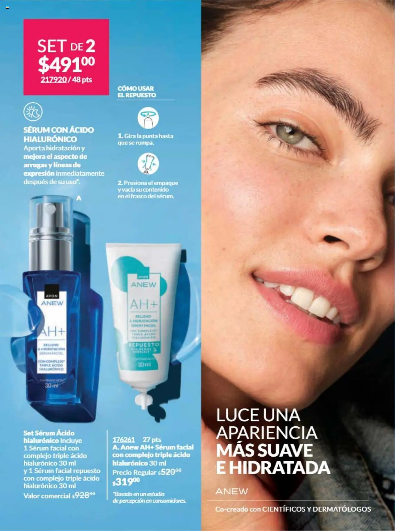 Nuevas ofertas de AVON válidas en toda la República Mexicana desde el 09.10.2025. ¡Encuentra las mejores ofertas en AVON - Campaña 16 2025! | Página: 130 | Productos: Serum, Frasco