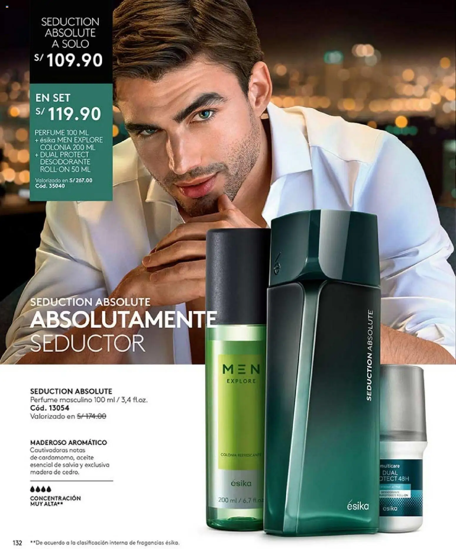 Catálogo Ésika válido desde 27.12.2025 | Página: 136 | Productos: Desodorante, Aceite, Perfume