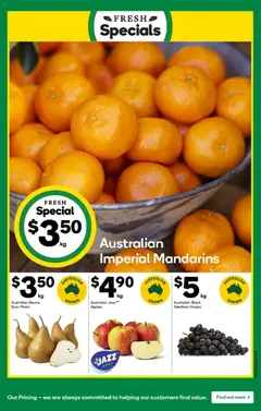 Preview of Woolworths catalogue  - valid from 29.04.2026 | Page: 17 | Products: Apples, Mandarins, Grapes