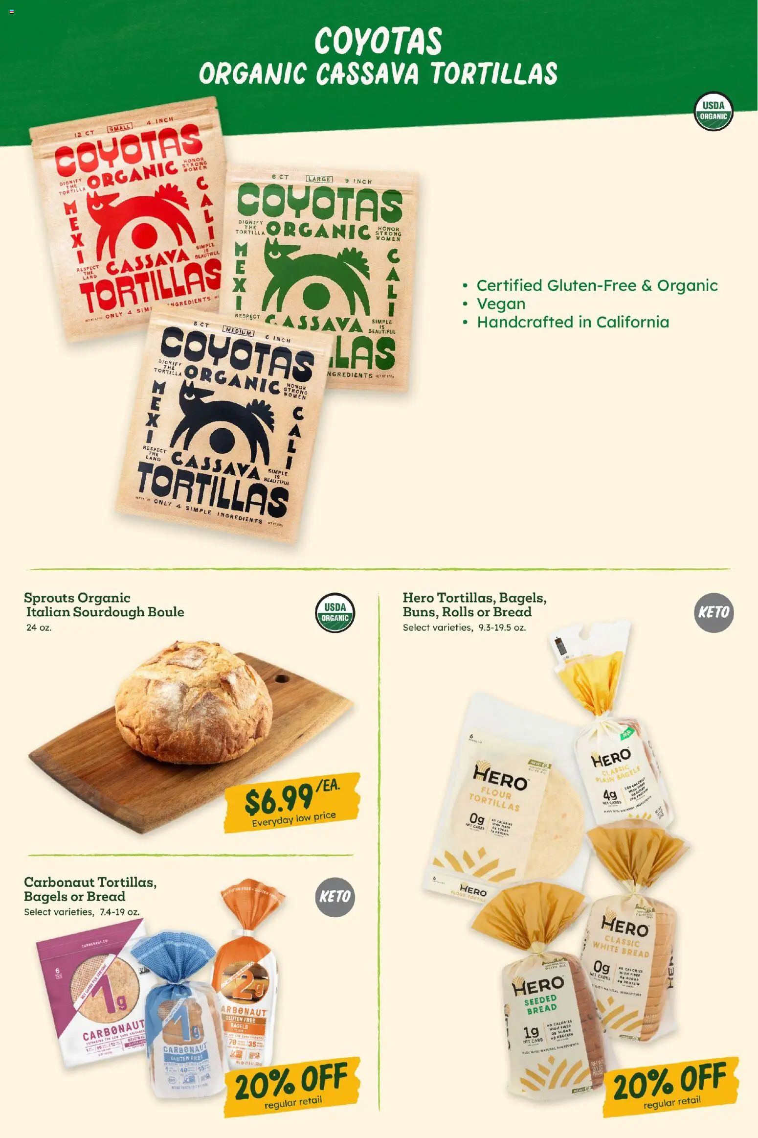 Sprouts Monthly Ad - valid from 31.12.2025 | Page: 34 | Products: Bread, Sugar