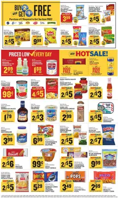 Preview of Food Lion weekly ads valid from 15.10.2025 | Page: 7 | Products: Bread, Pizza, Potatoes, Sauce