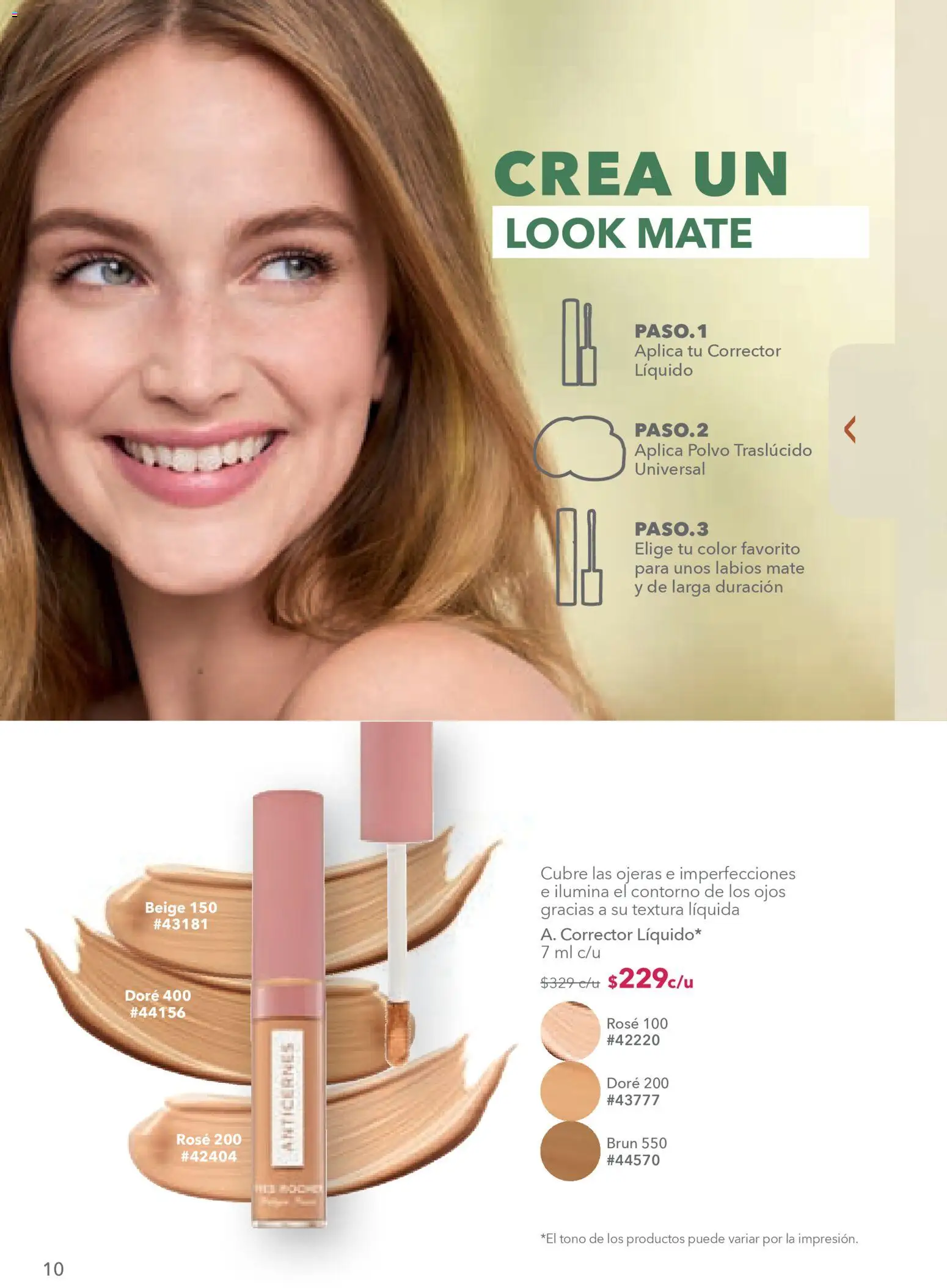 Nuevas ofertas de Yves Rocher válidas en toda la República Mexicana desde el 10.02.2026. ¡Encuentra las mejores ofertas en Yves Rocher campaña 3 2026! | Página: 10 | Productos: Contorno, Mate, Corrector, Polvo