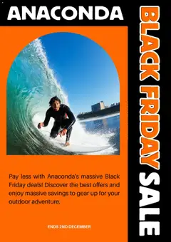 Preview of Anaconda Black Friday  - valid from 14.11.2025