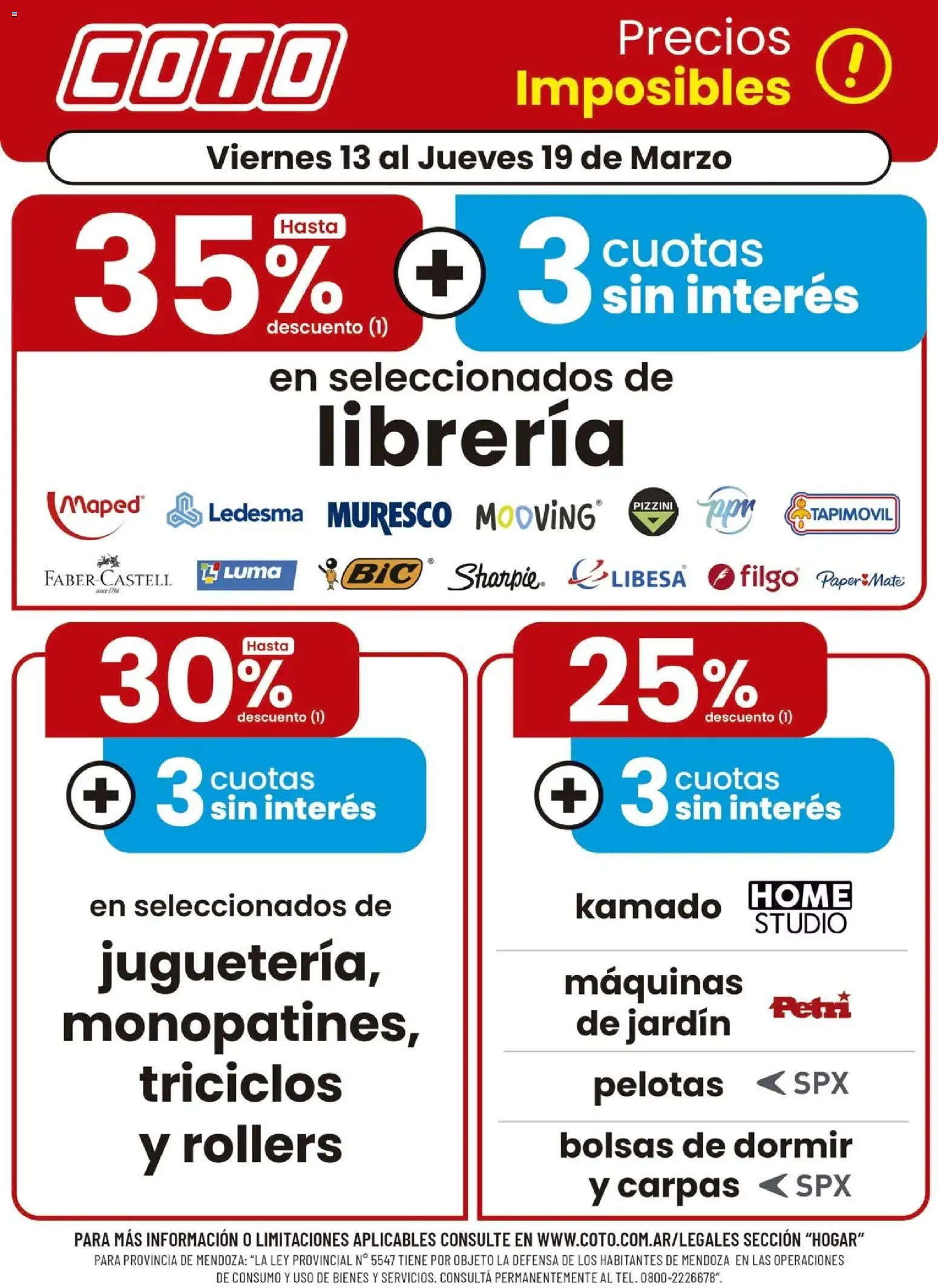 Coto - Hogar │ válido desde el 13.03.2026 | Página: 1 | Productos: Mate