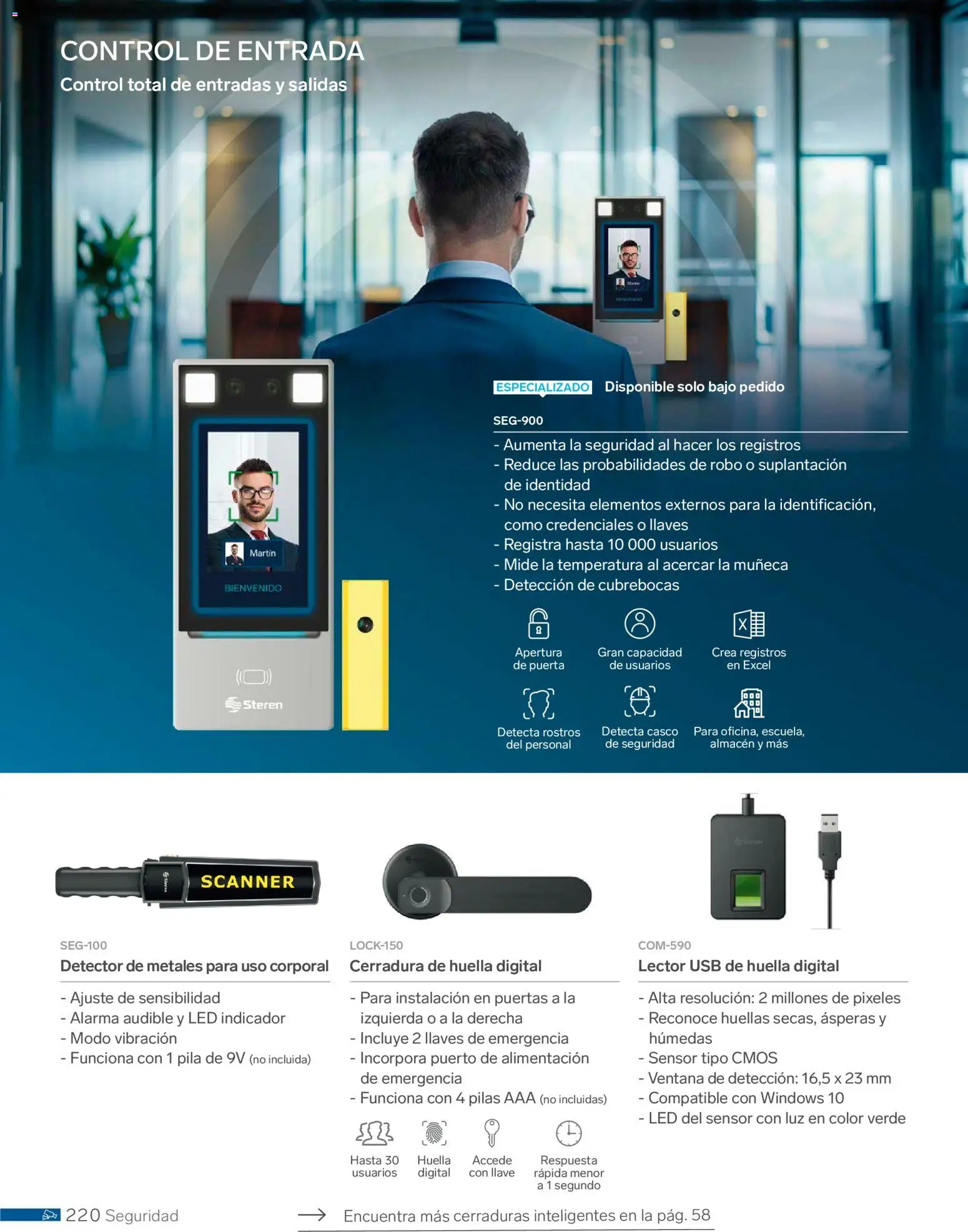 Nuevas ofertas de Steren válidas en toda la República Mexicana desde el 01.01.2026. ¡Encuentra las mejores ofertas en Steren catálogo! | Página: 232 | Productos: Usb, Cubrebocas, Cerradura, Llave