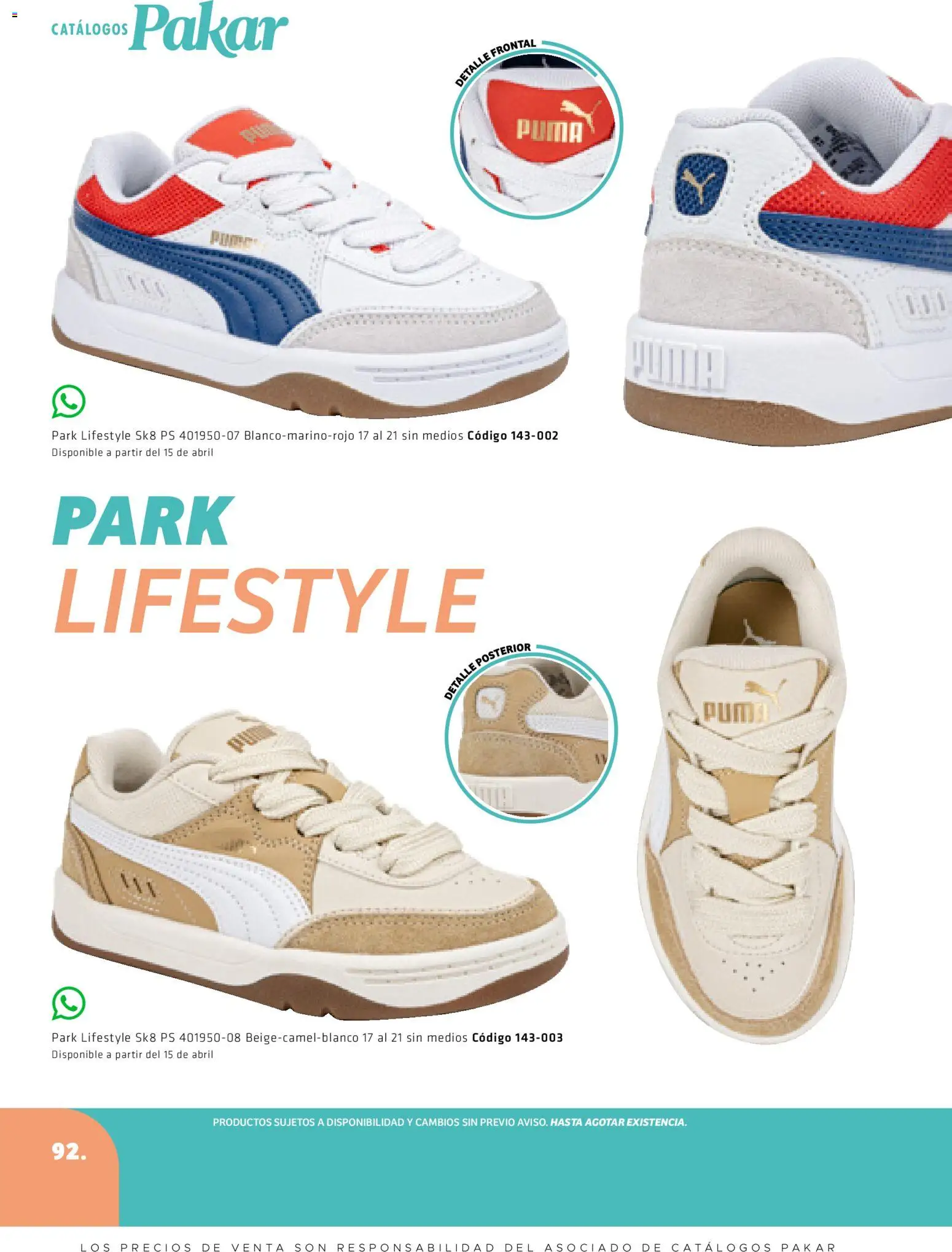 Nuevas ofertas de SC Pakar válidas en toda la República Mexicana desde el 27.02.2026. ¡Encuentra las mejores ofertas en SC Pakar catálogo Premium Kids! | Página: 92
