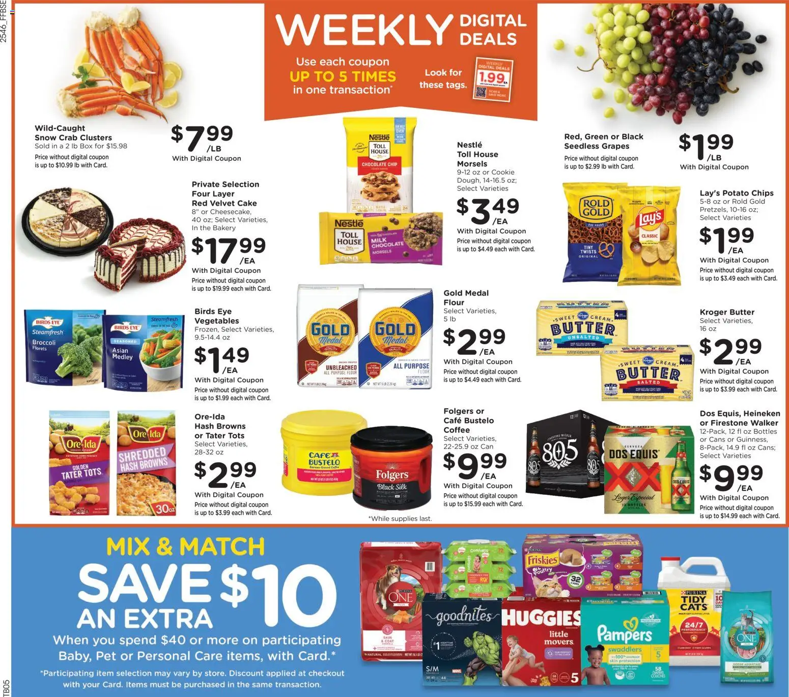 Fry's Food Weekly Ad - valid from 17.12.2025 | Page: 2 | Products: Box, Milk, Chocolate, Vegetables