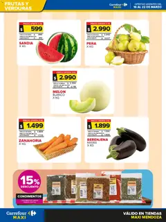 Vista previa Carrefour - Frutas y Verduras B válido desde el 16.03.2026