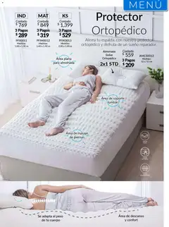 Vista previa de Colchas Concord catálogo, nuevo folleto de la tienda, válido en México a partir del 01.05.2026 | Página: 176 | Productos: Almohada